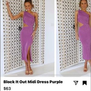 Hello Molly Midi Cutout Dress